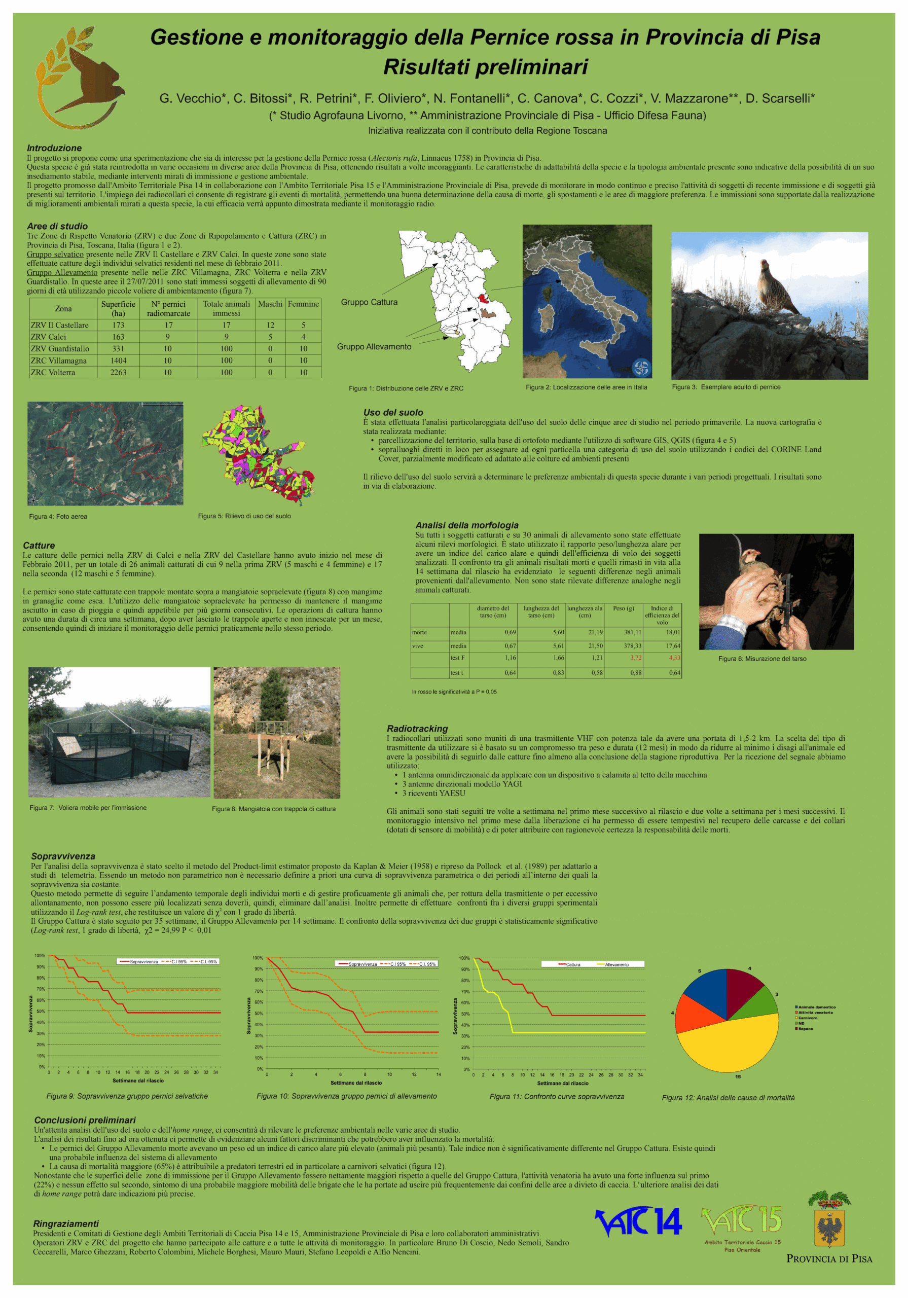 Anteprima del poster del progetto pernice rossa
